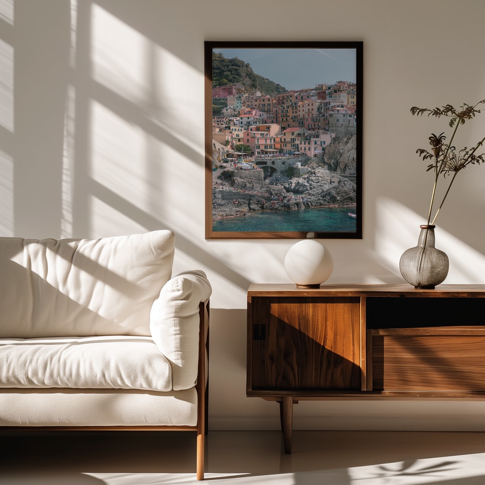 Colorful Manarola Seaside Village