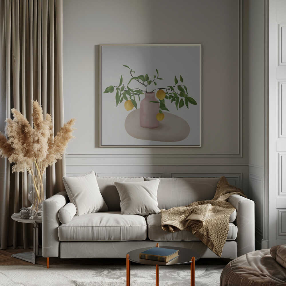 Modern Lemon Branches