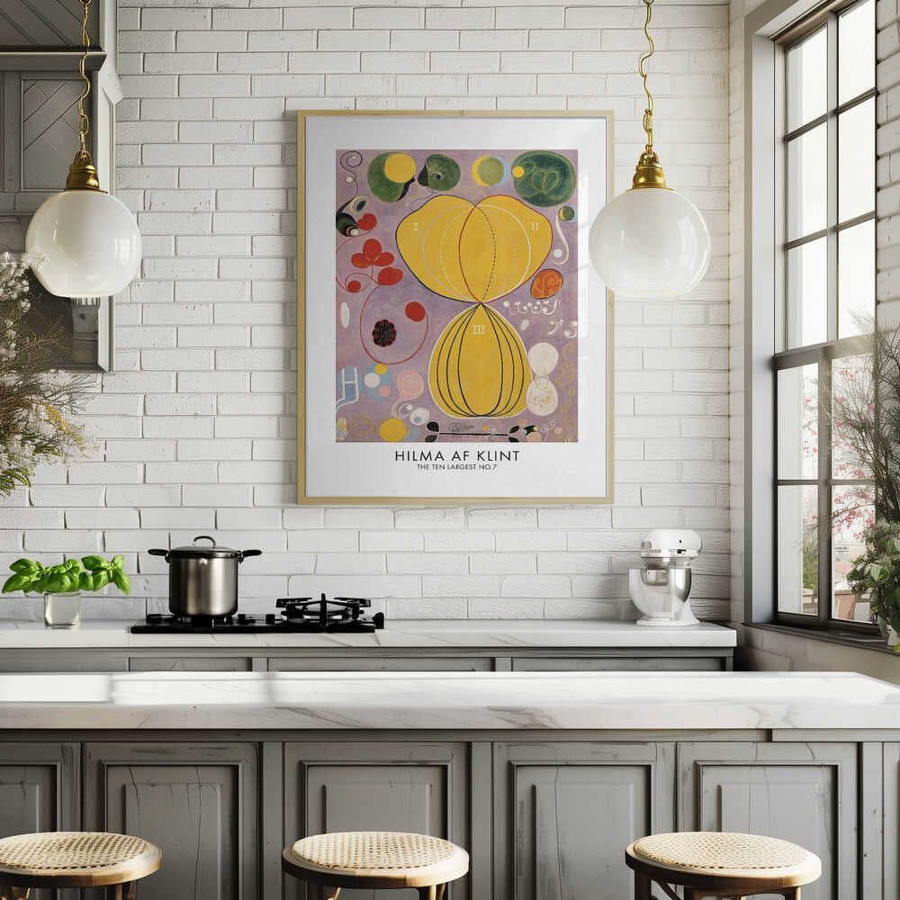 The Ten Largest No.7 Poster