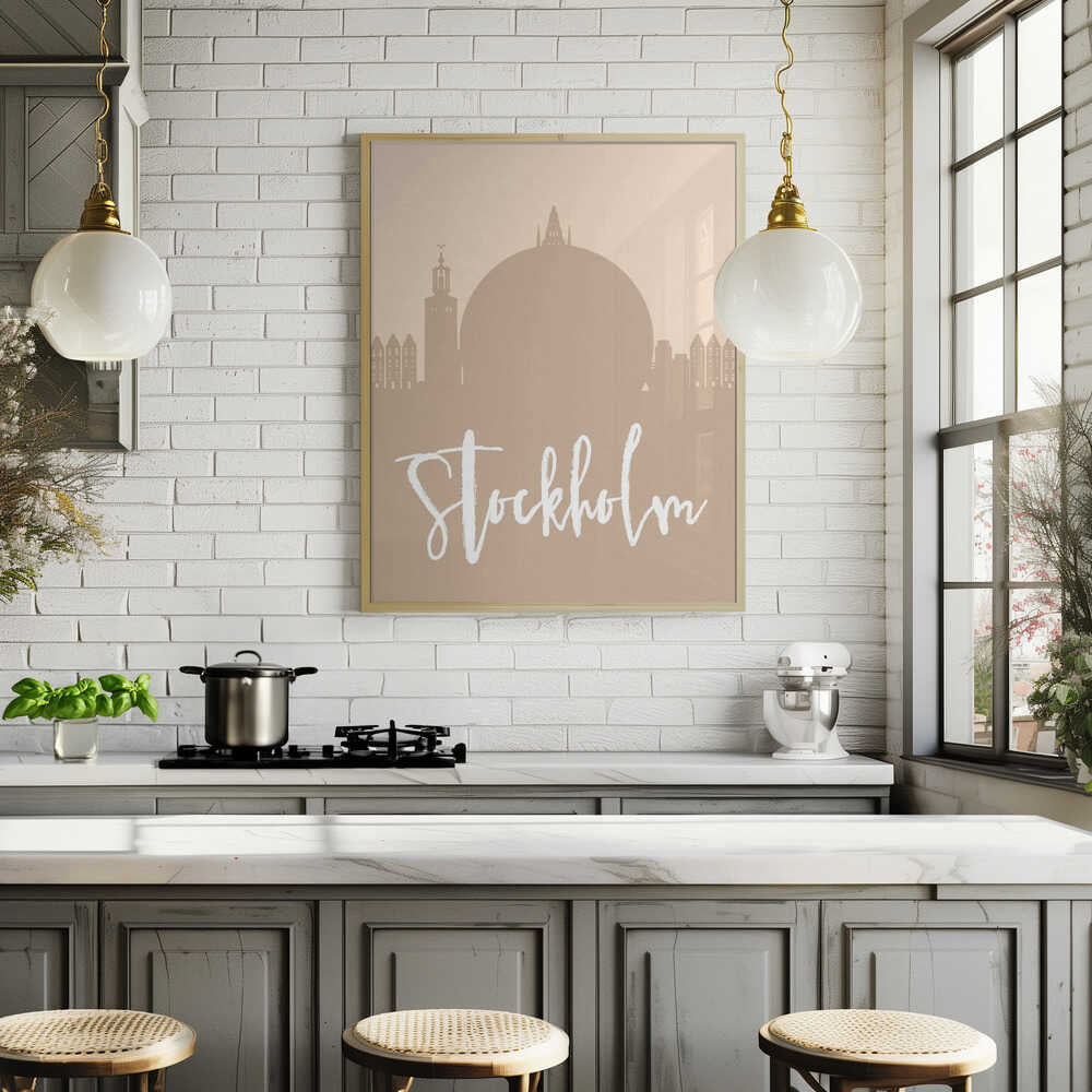 Stockholm City Skyline