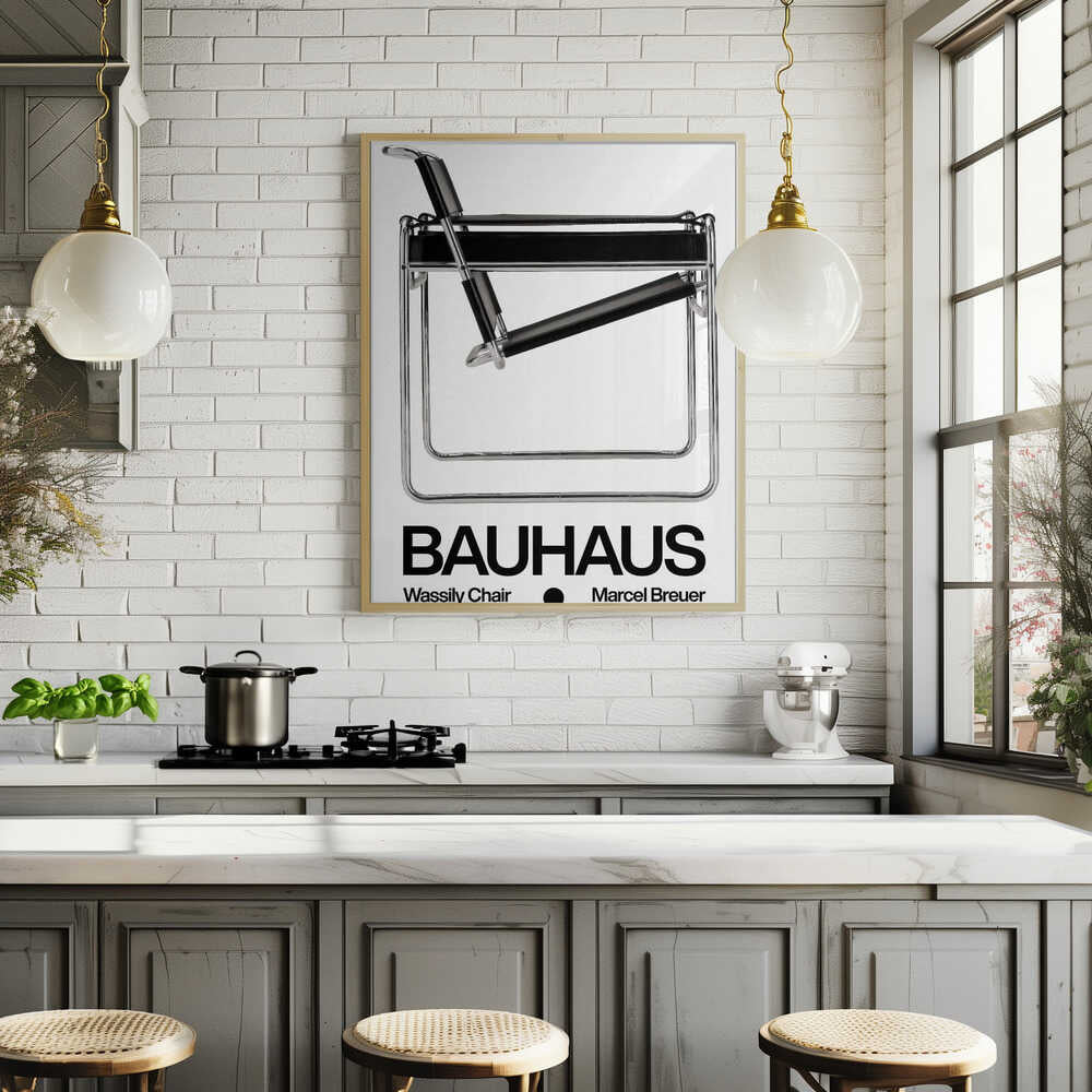 Bauhaus Wassily Chair Poster | Marcel Breuer Print