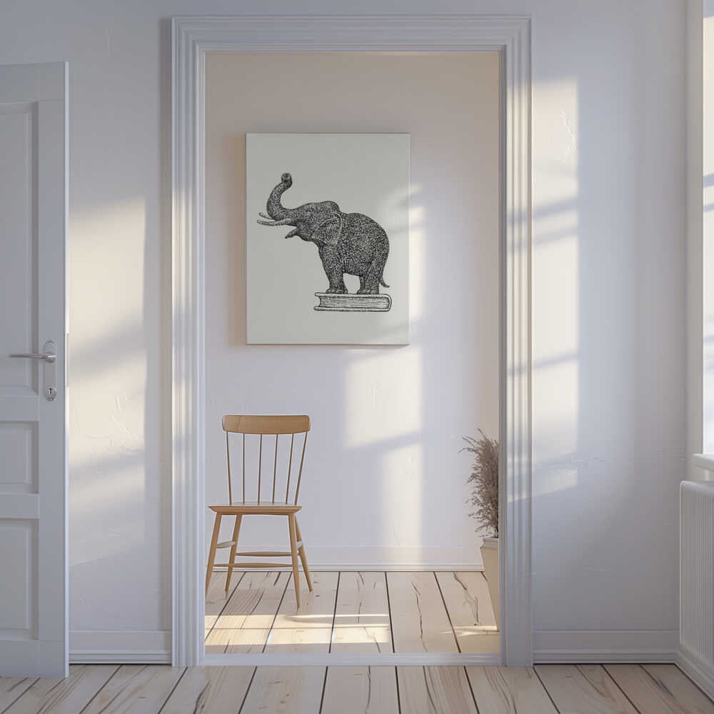 Elephant On a Book (1935 1936)