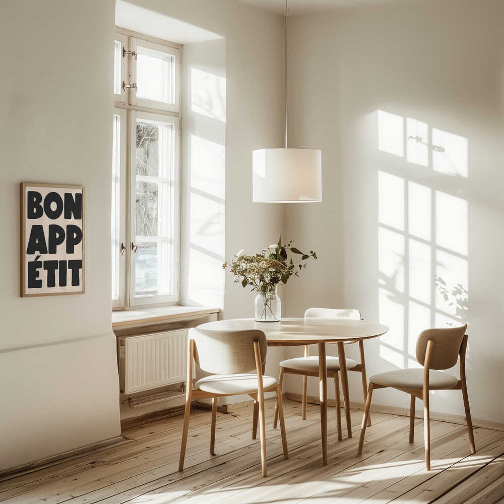 French Bon Appetit Typography