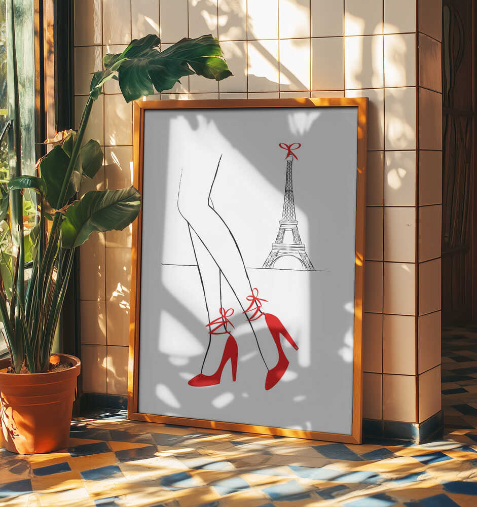 Eiffel Tower Red Heels