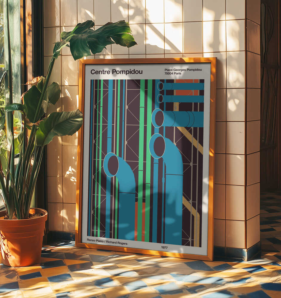 Colorful Architectural Pipes