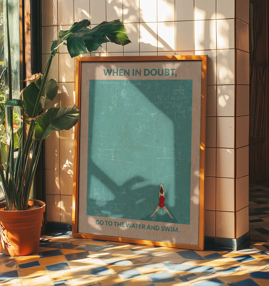 Woman Swimming Pool