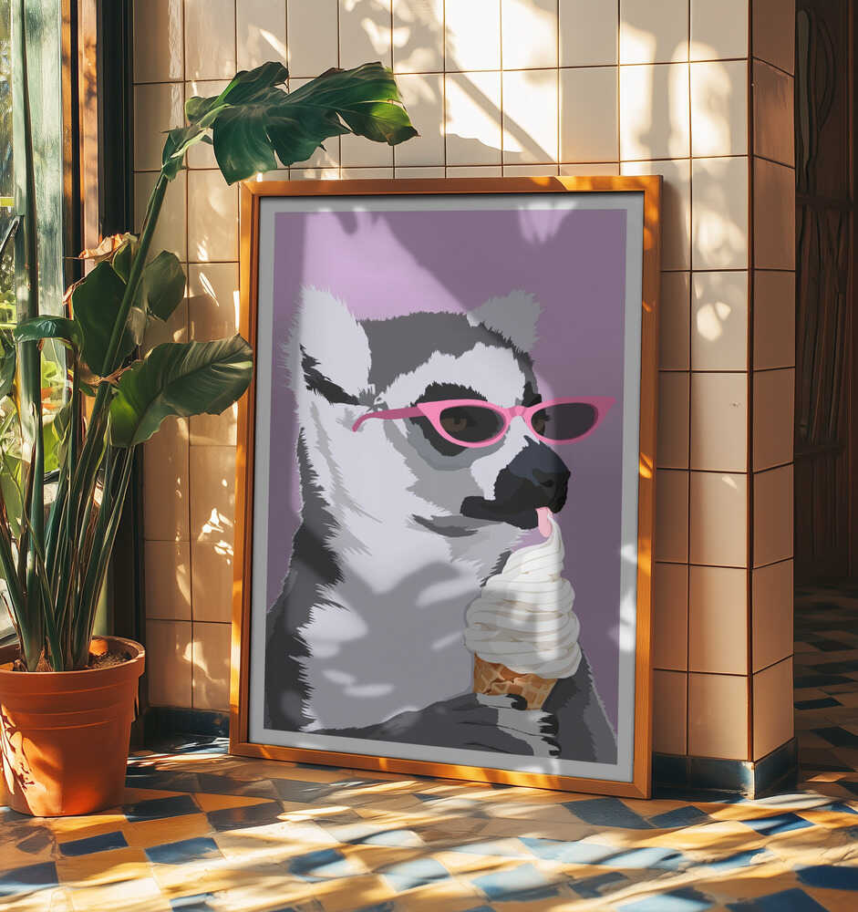 Cool Lemur Ice Cream