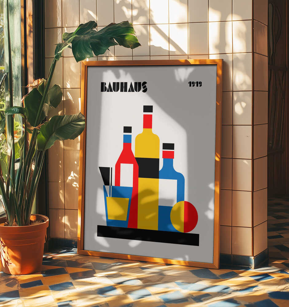Bauhaus Geometric Still Life