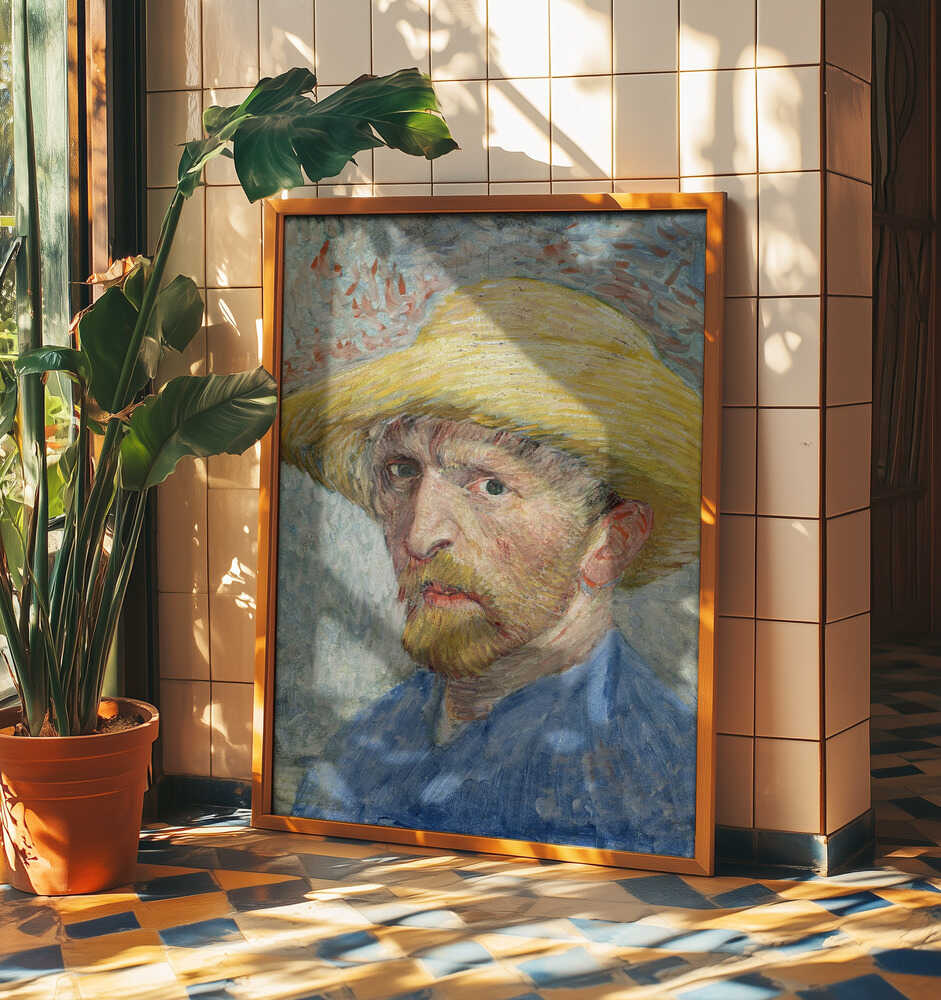 Vincent Van Goghs Självporträtt (1887)