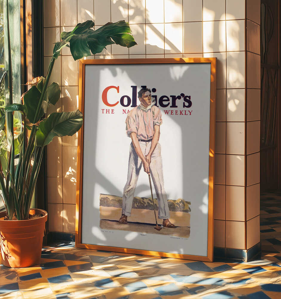 Collier's Golf (1908), Vintage Man