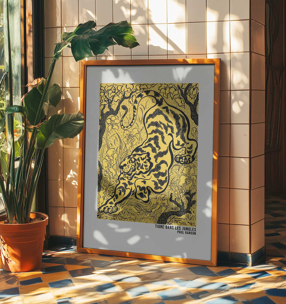 Tigre Dans Les Jungles Poster