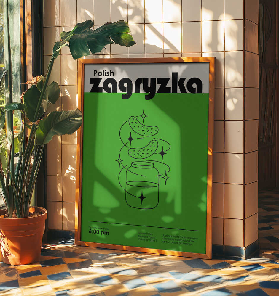 Green Polish Snack