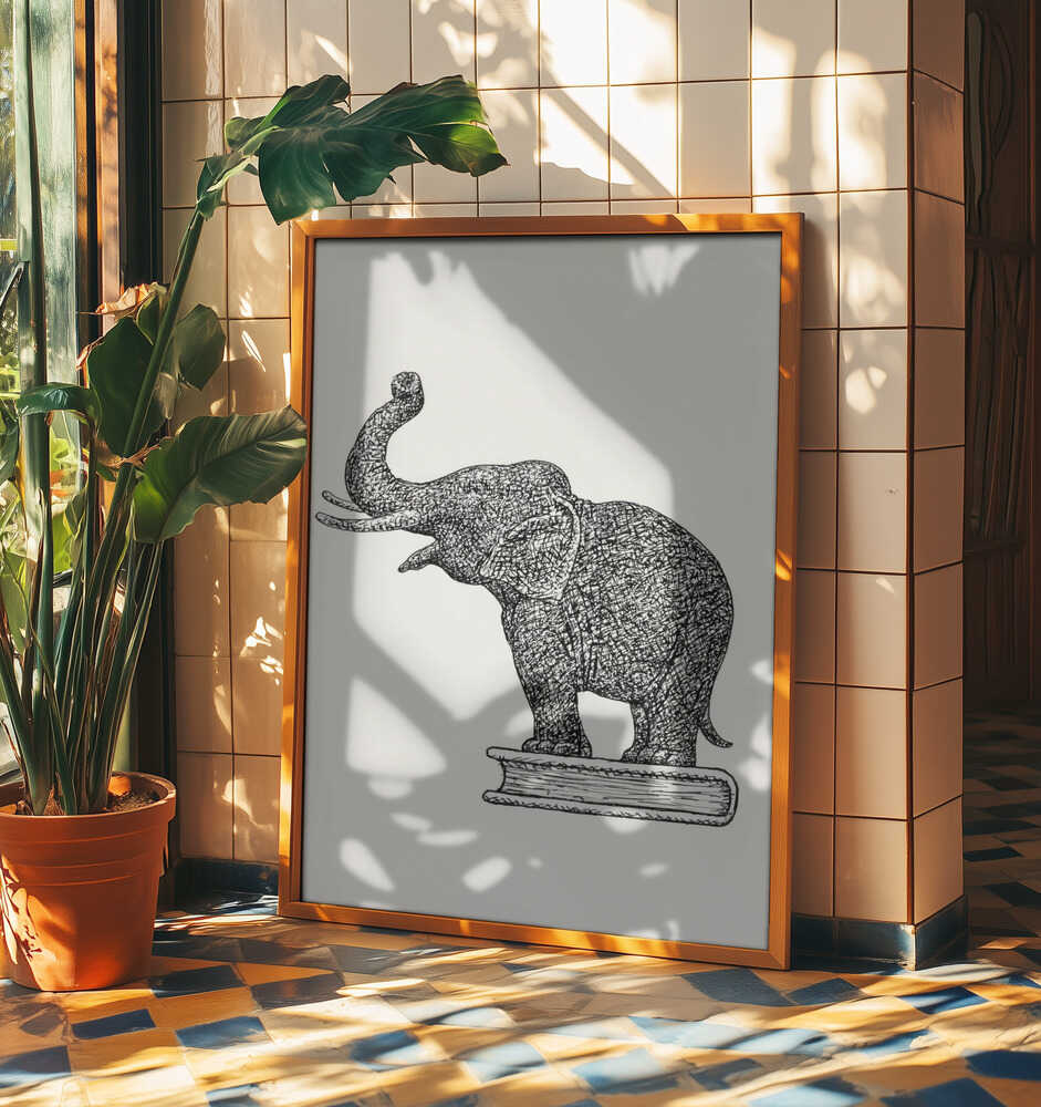 Elephant On a Book (1935 1936)
