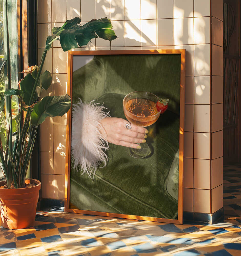 Feathered Cocktail Style
