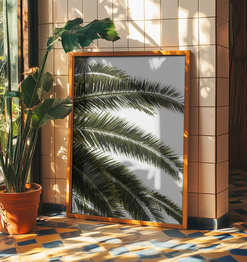 Tropical Green Palms