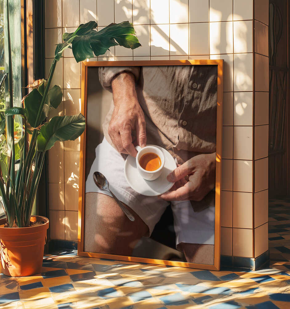 Summer Coffee Moment