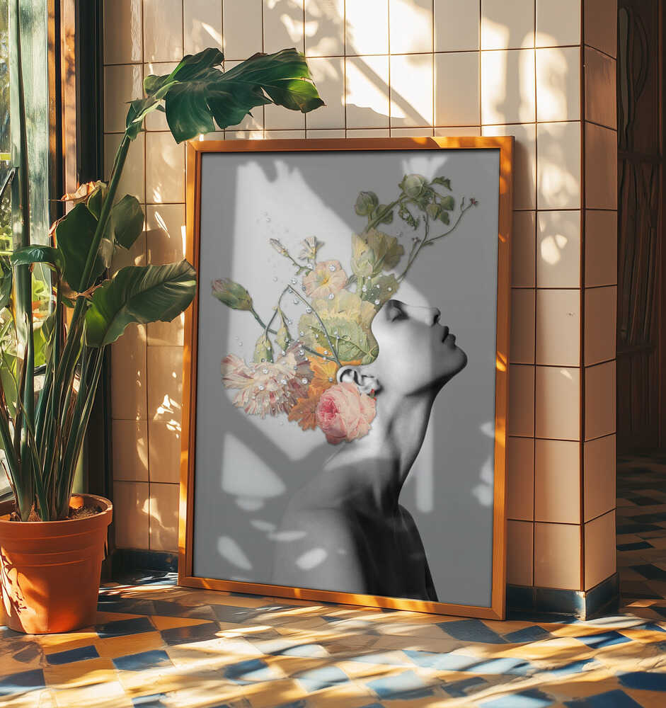 Ethereal Floral Portrait