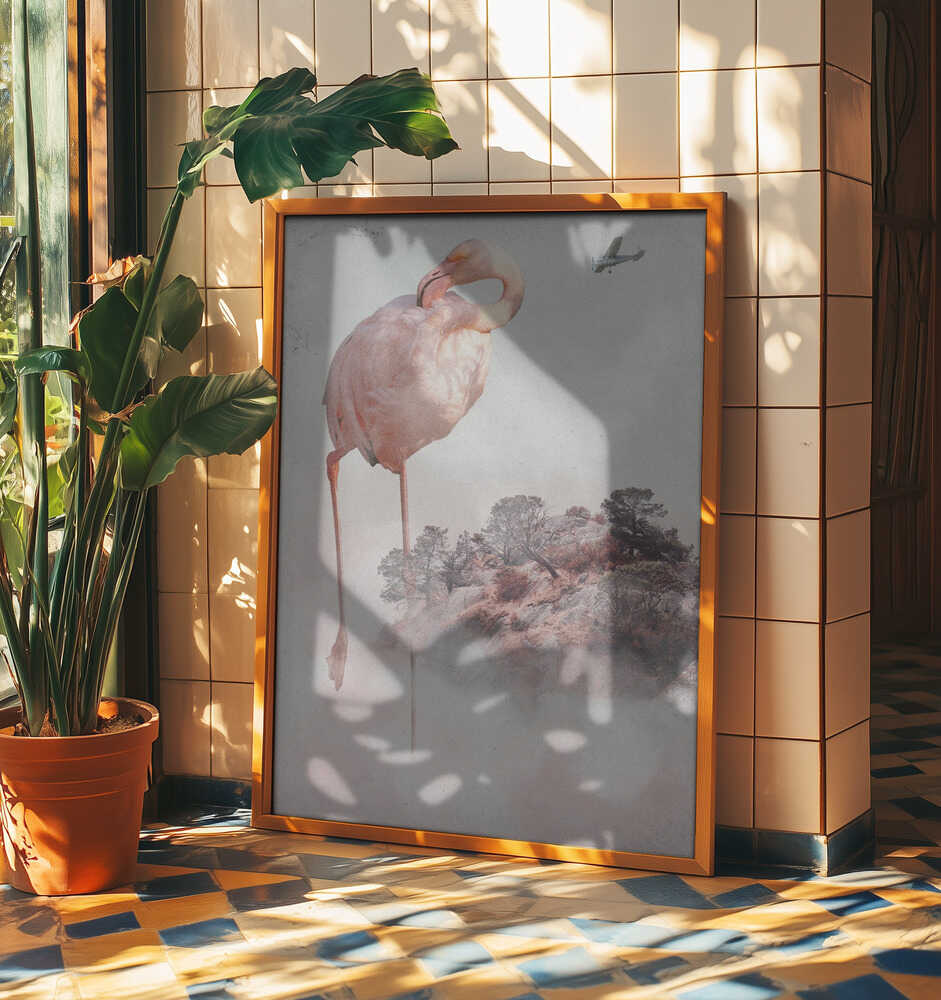 Floating Flamingo Island