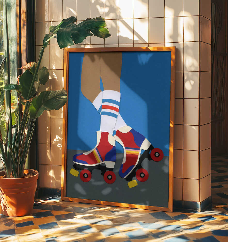 Retro Roller Skates