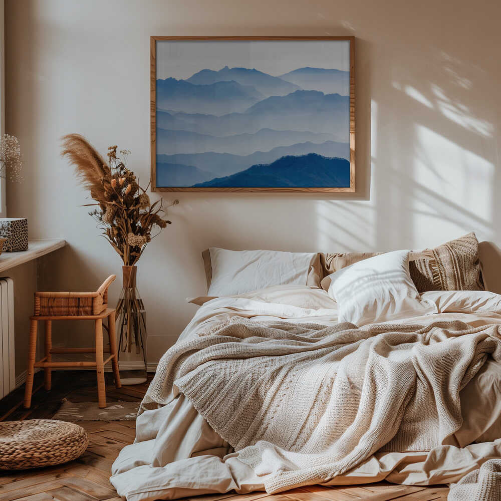 Misty Blue Mountains