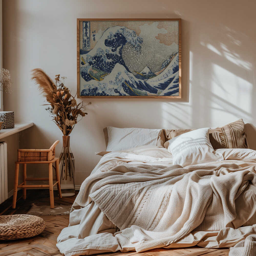Hokusai's "Under the Wave Off Kanagawa"