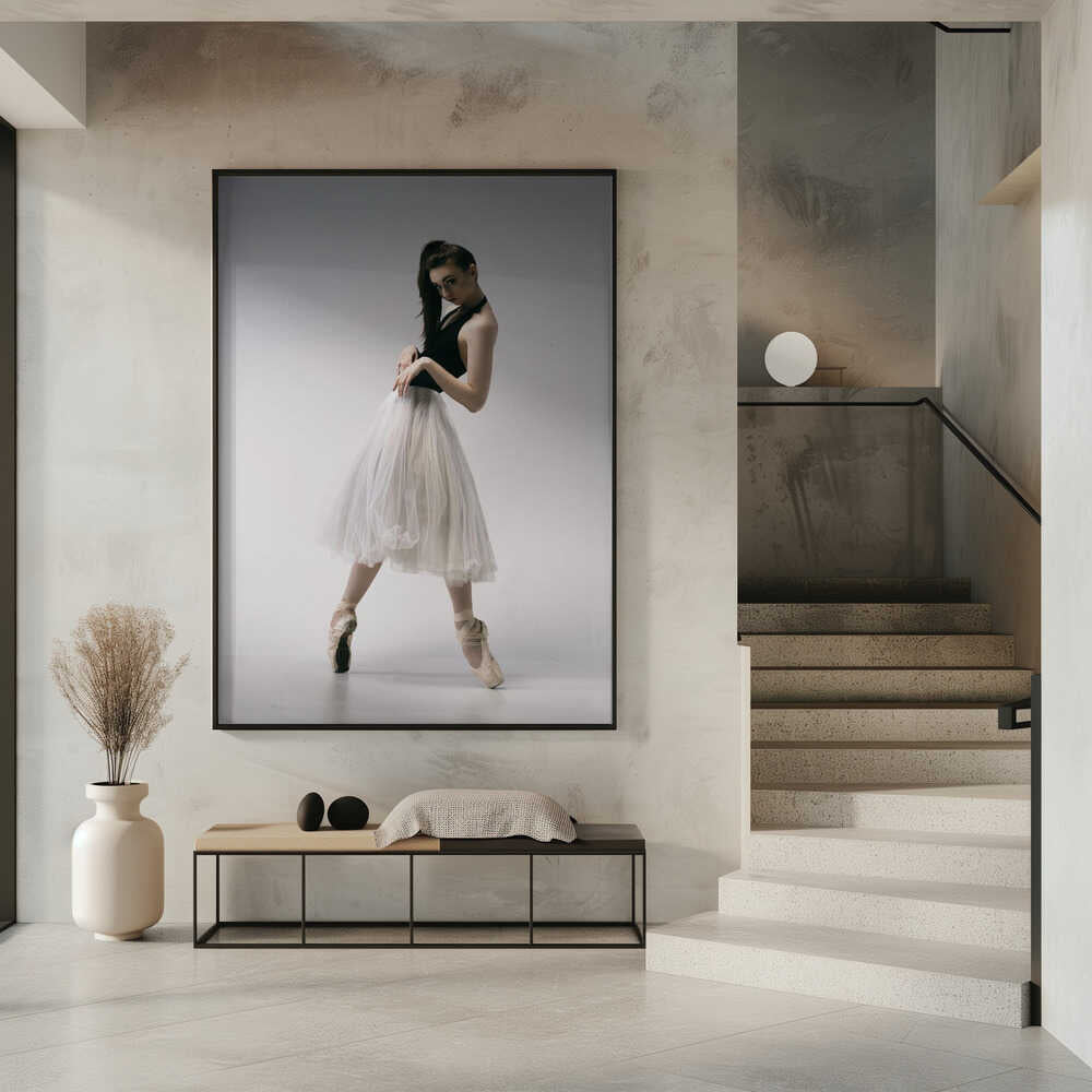 Elegant Ballerina Pose