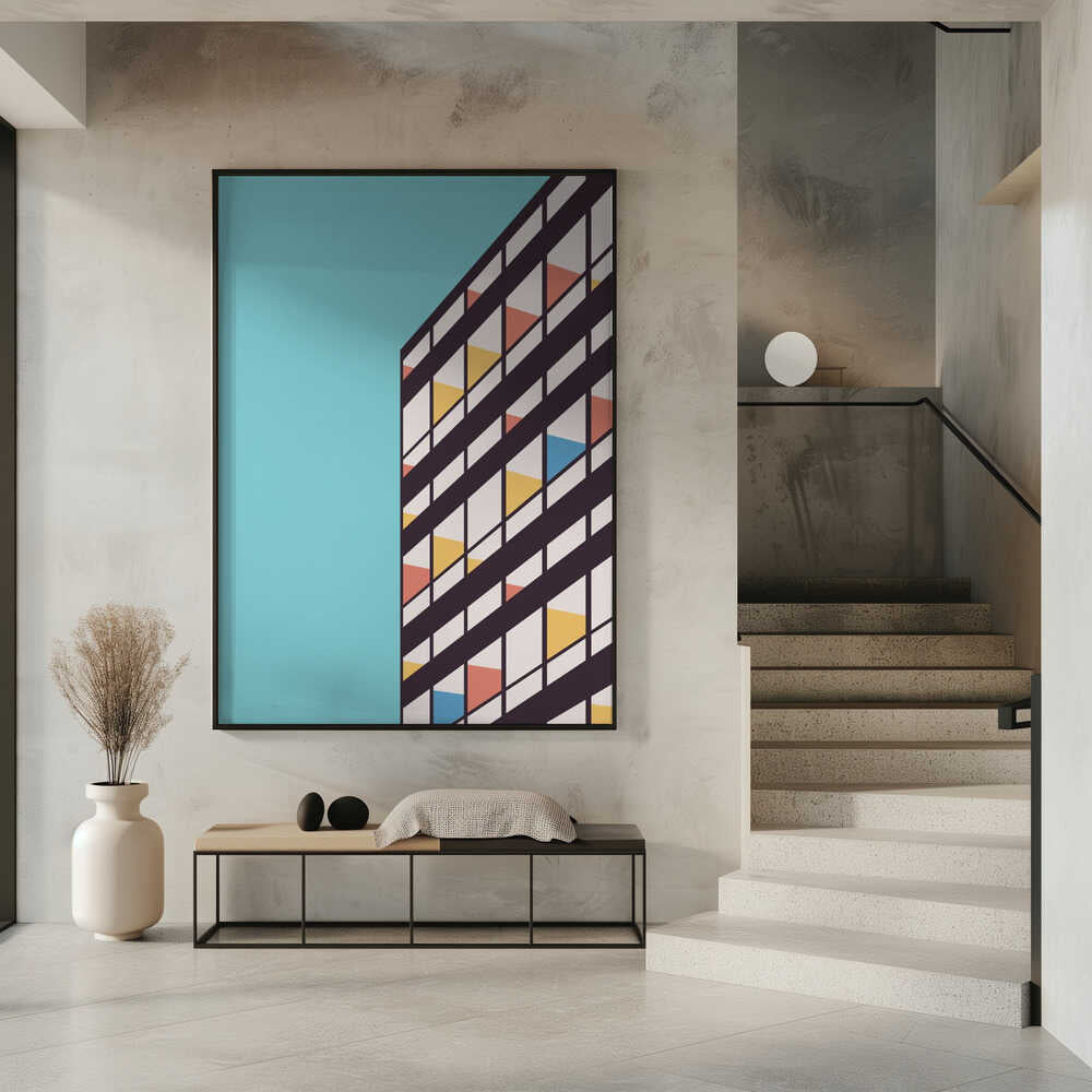 Modern Geometric Facade