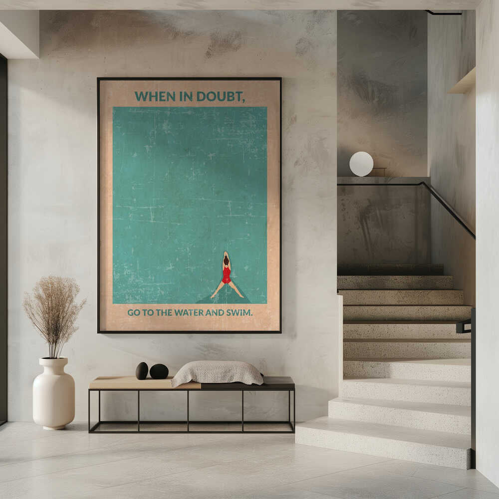 Woman Swimming Pool