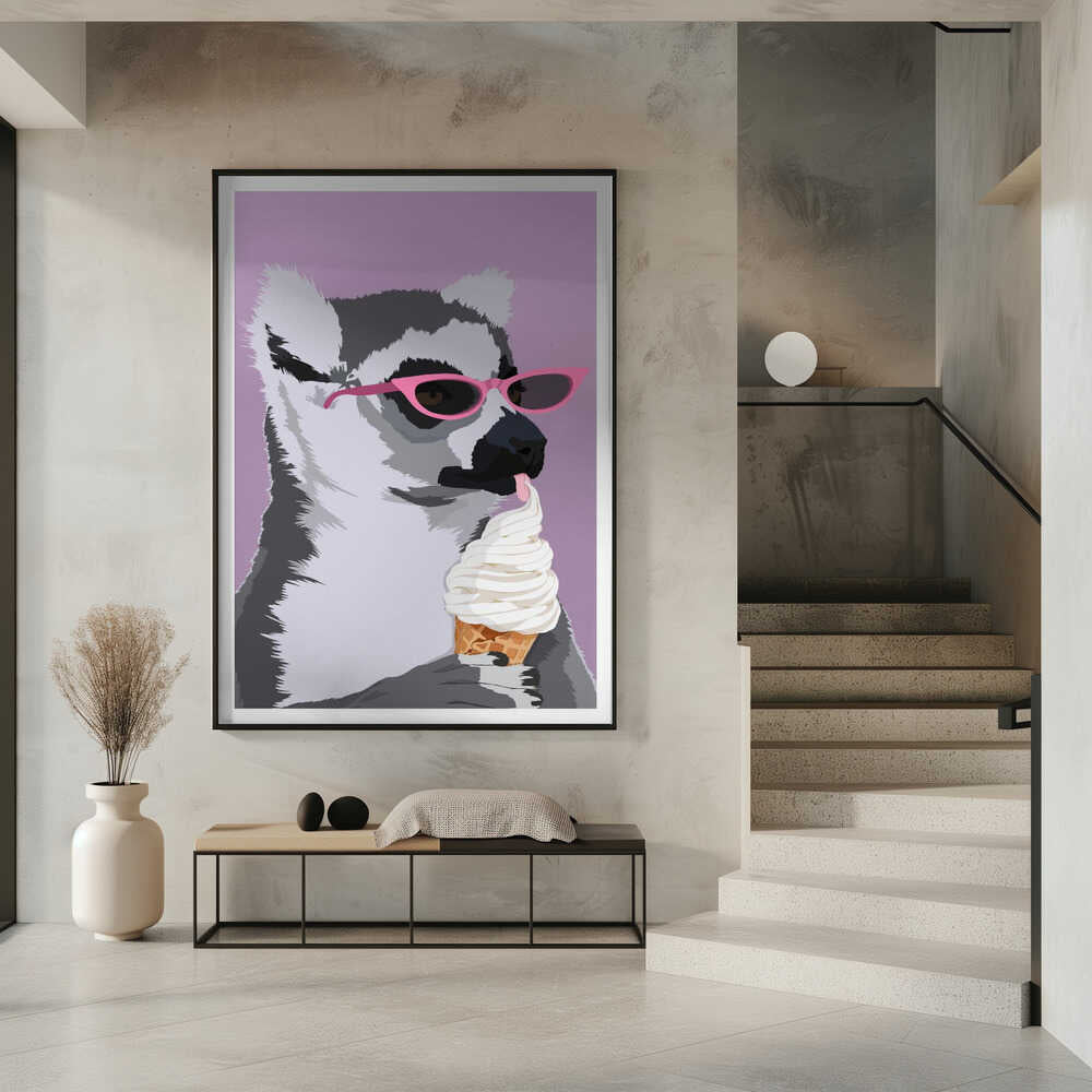 Cool Lemur Ice Cream