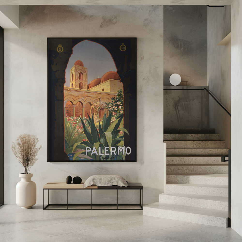 Palermo  - Reseaffisch