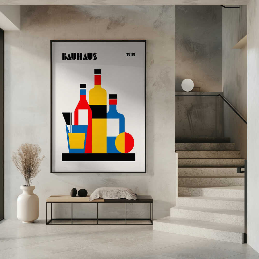 Bauhaus Geometric Still Life