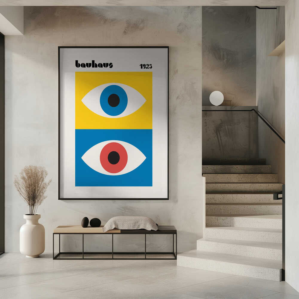 Bauhaus Geometric Eyes