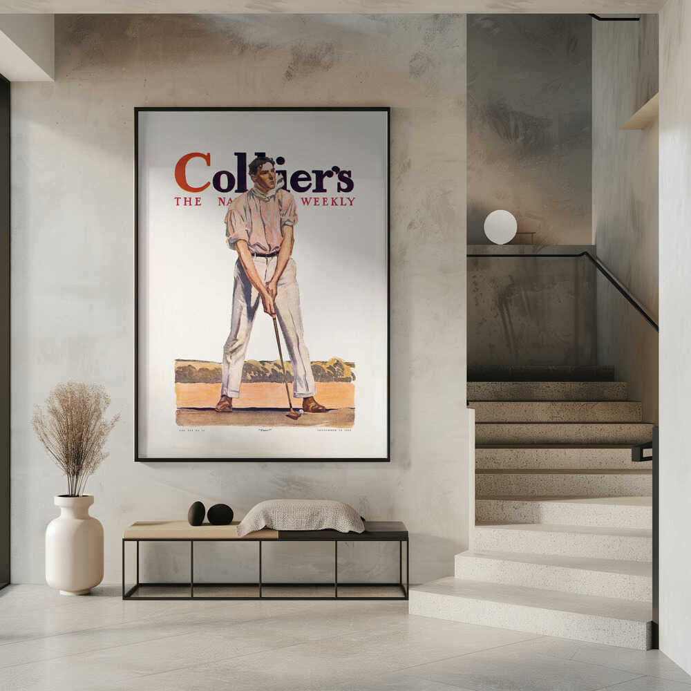Collier's Golf (1908), Vintage Man