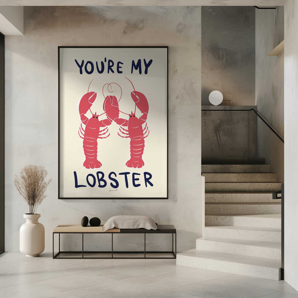 Romantic Lobster. You're My Lobster
