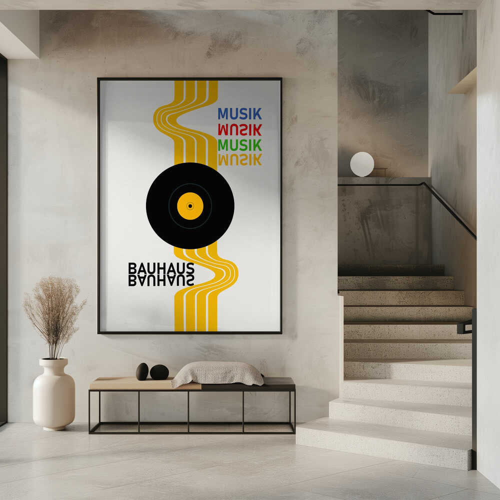 Bauhaus Music Vinyl Design