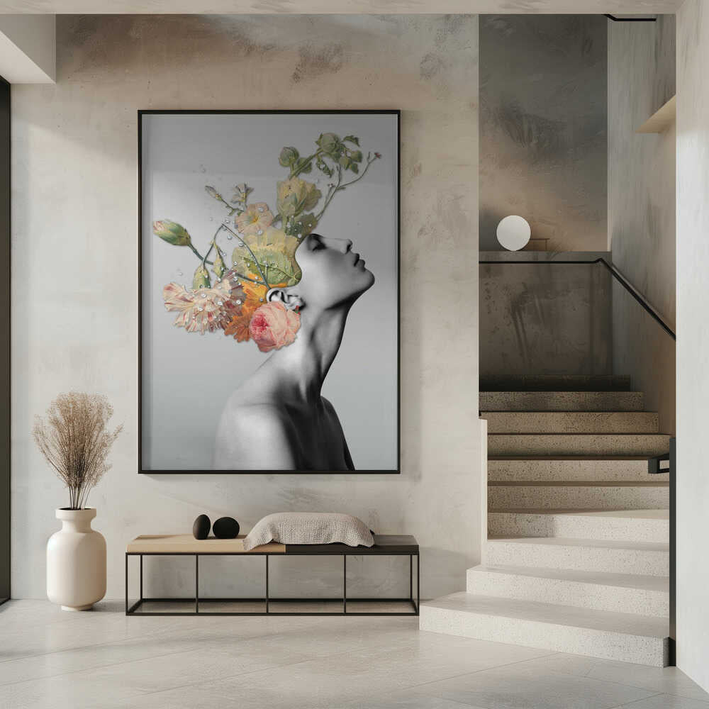 Ethereal Floral Portrait