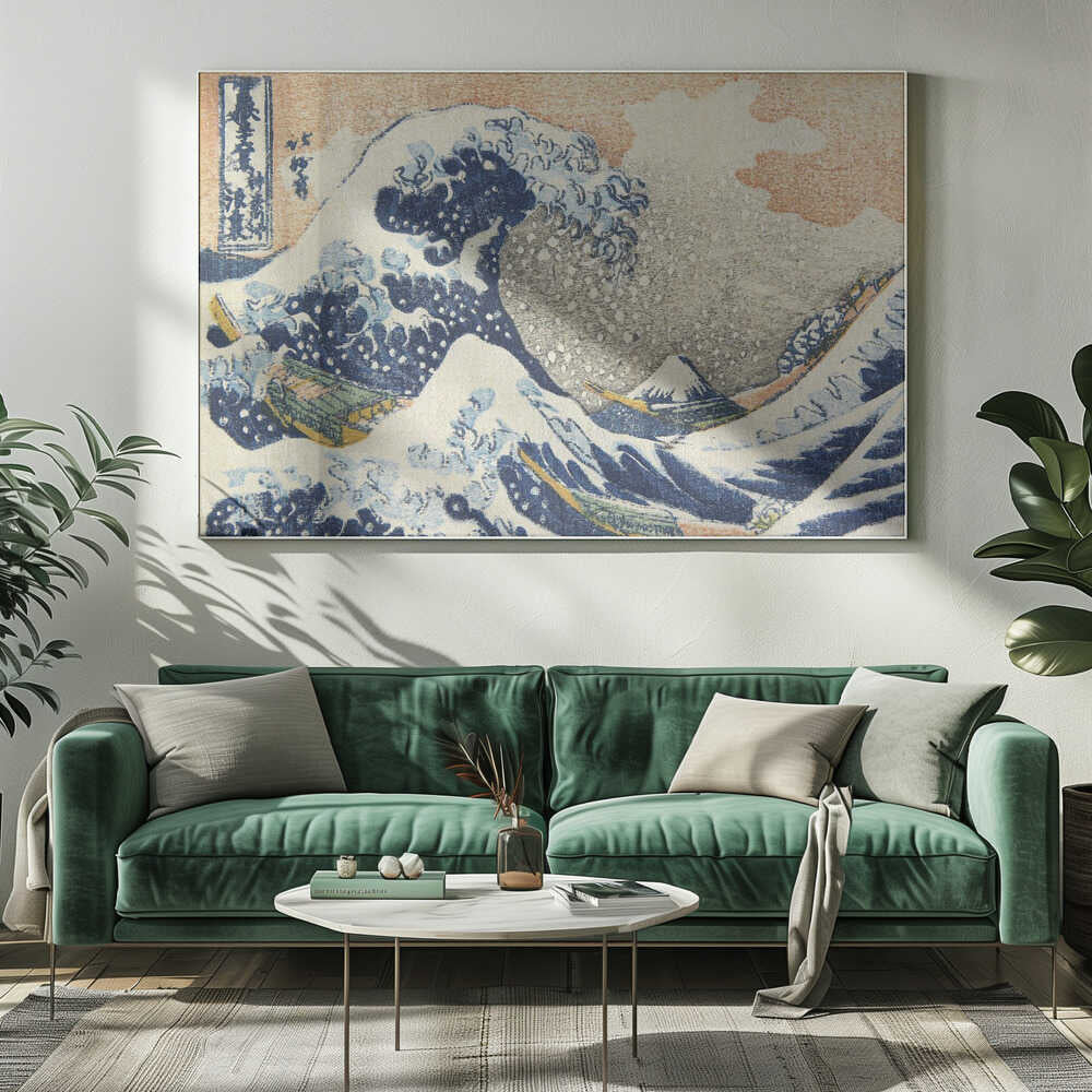 Hokusai's "Under the Wave Off Kanagawa"