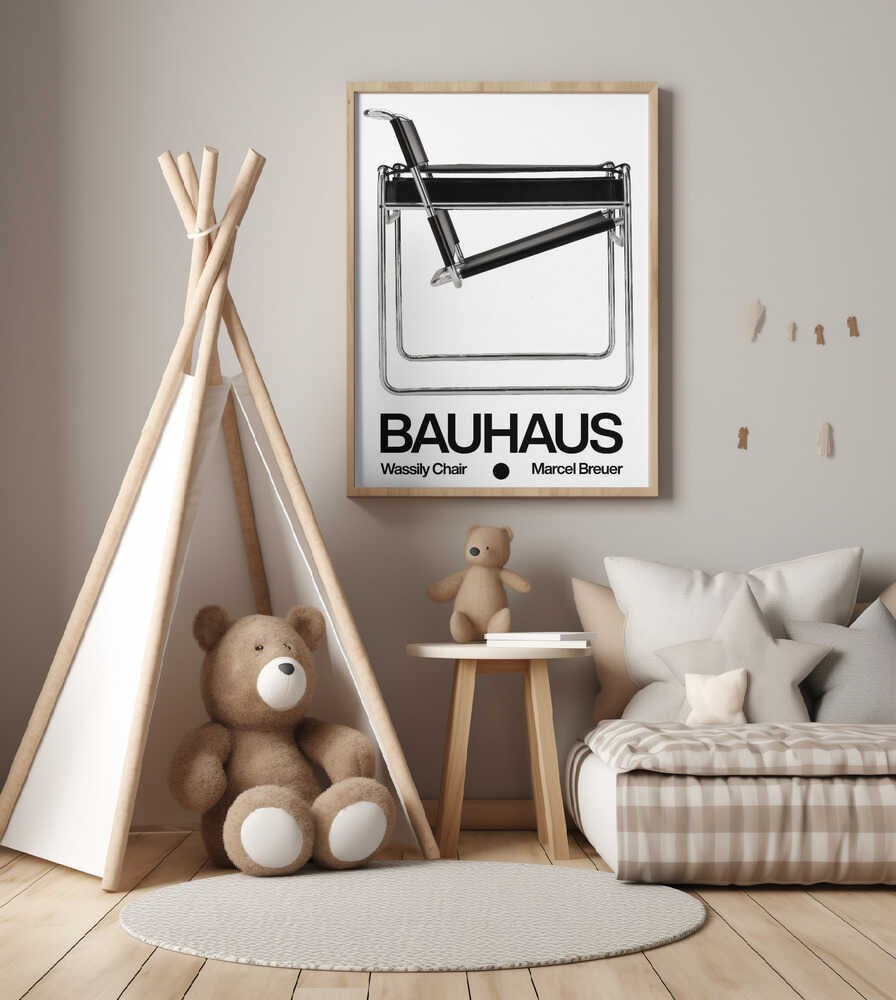 Bauhaus Wassily Chair Poster | Marcel Breuer Print