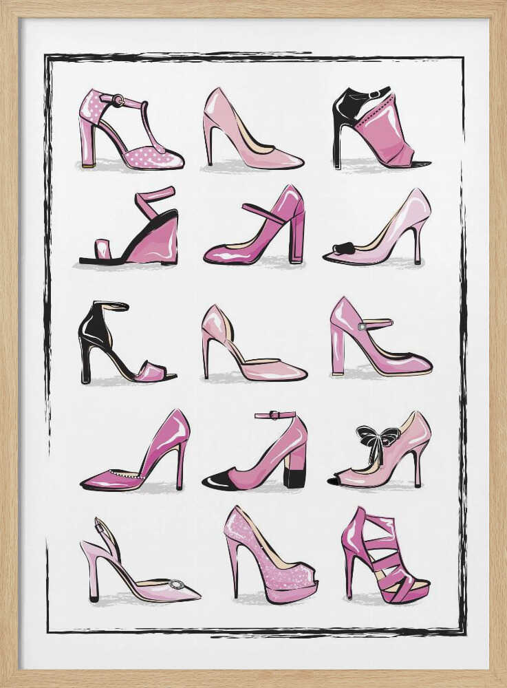 Chic Pink Heels