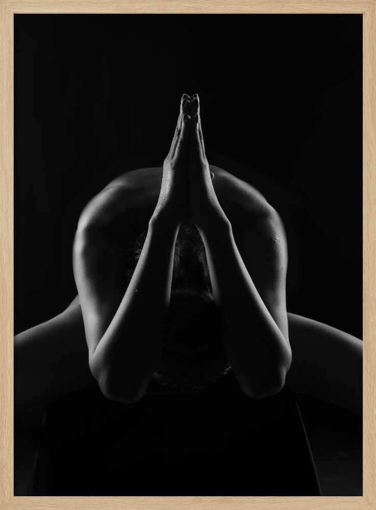 Serene Prayer Hands
