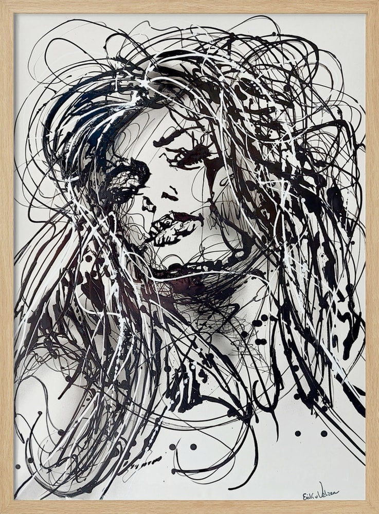 Expressive Ink Woman