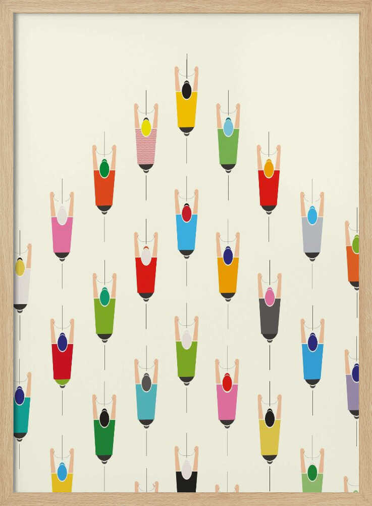 Colorful Cycling