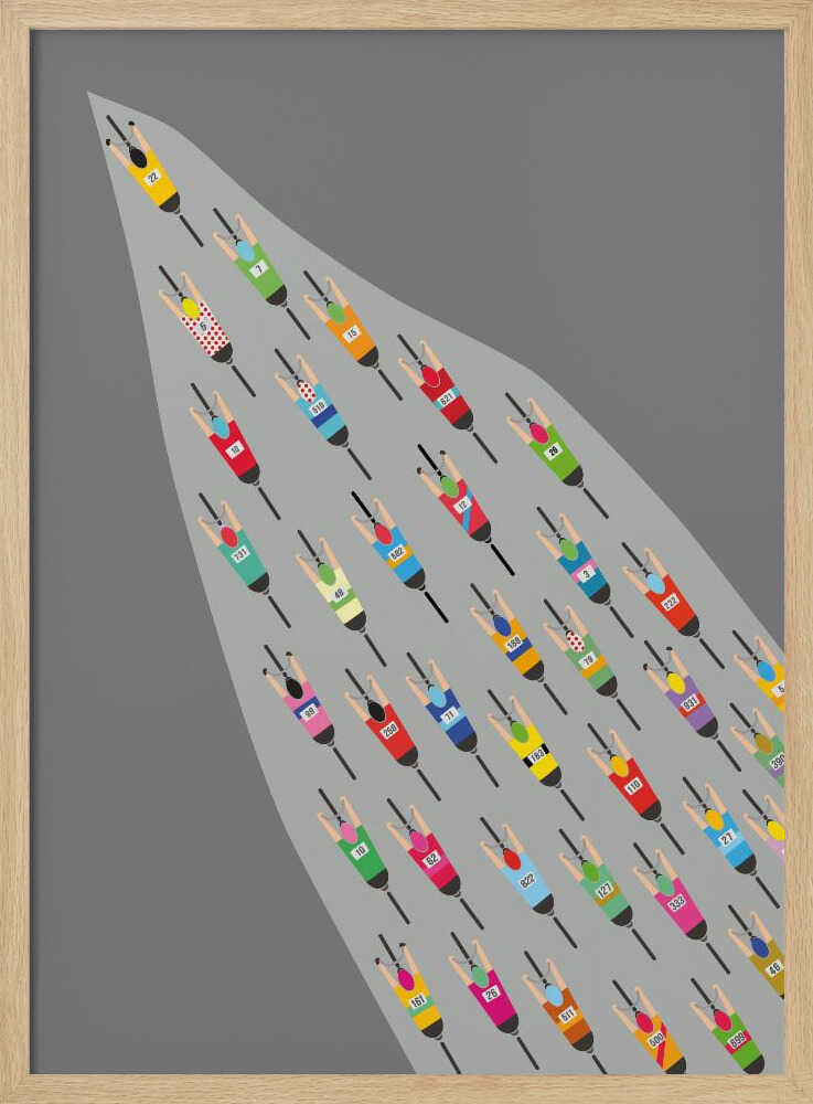 Colorful Cycling
