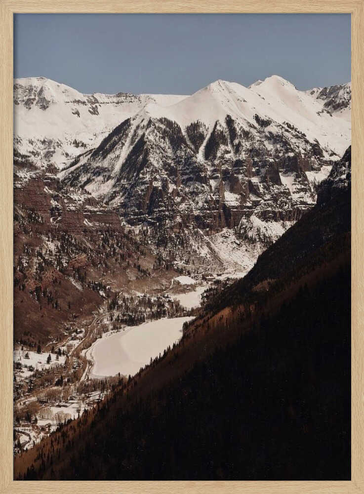 Snowy Mountain Valley