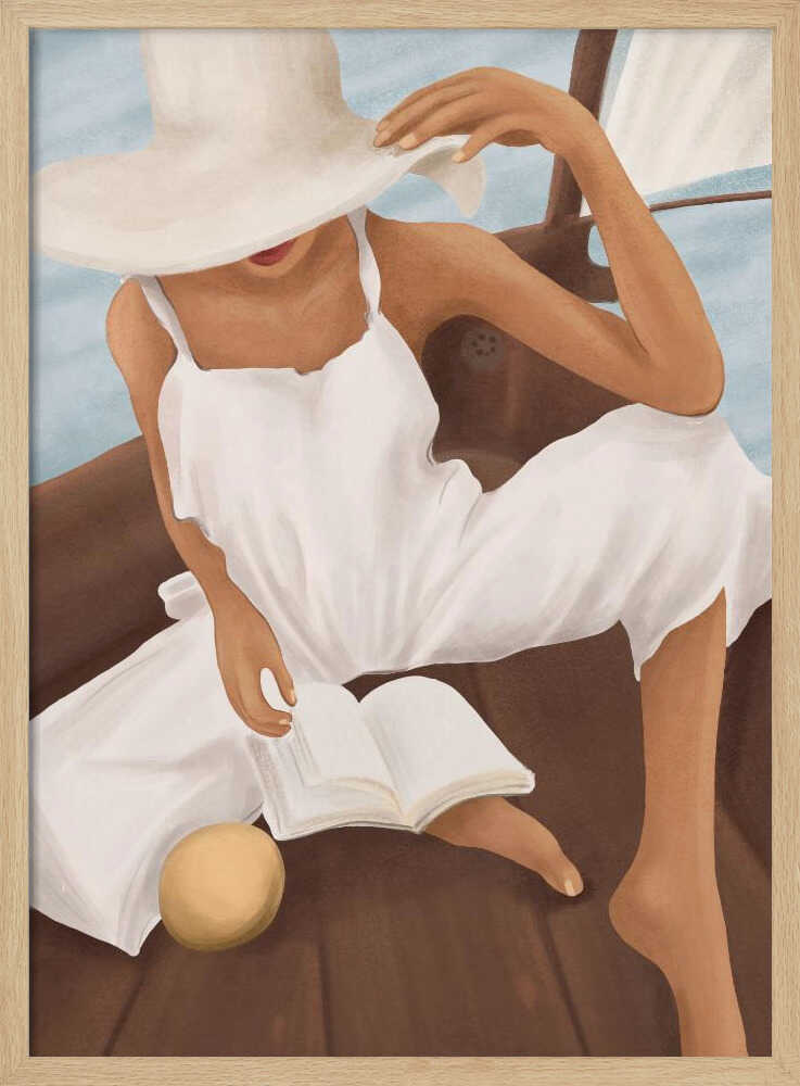Summer Boat Reading