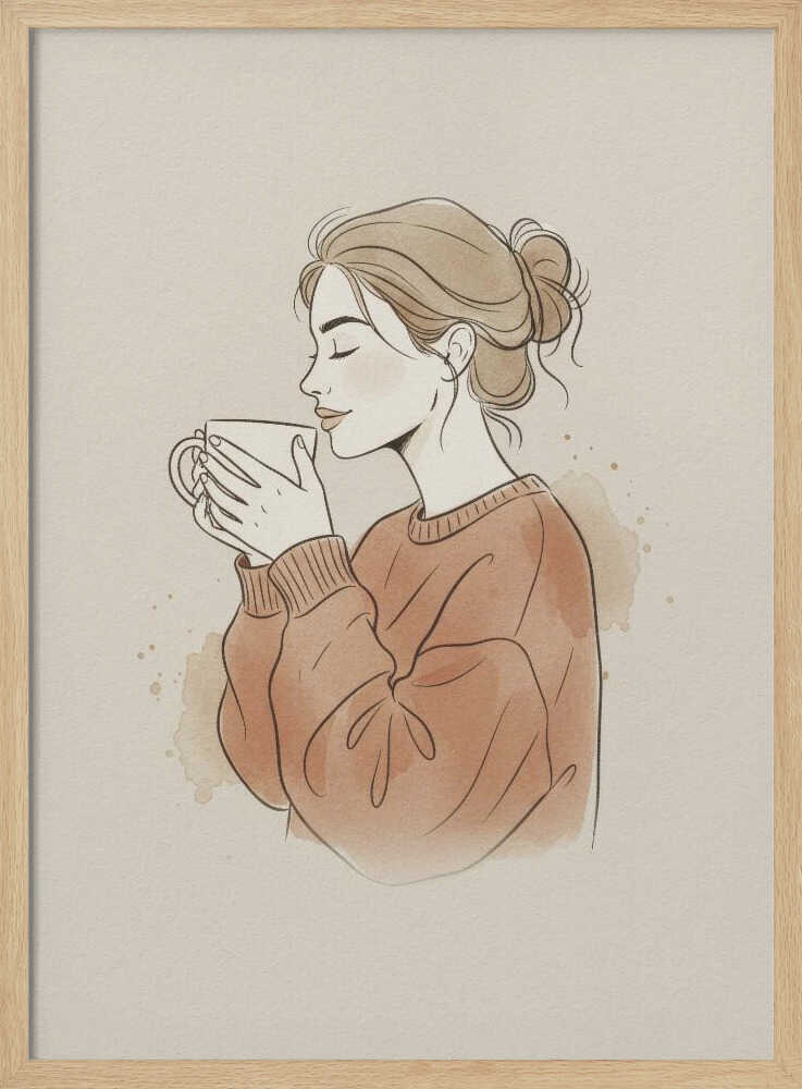 The First Sip of My Morning Coffee