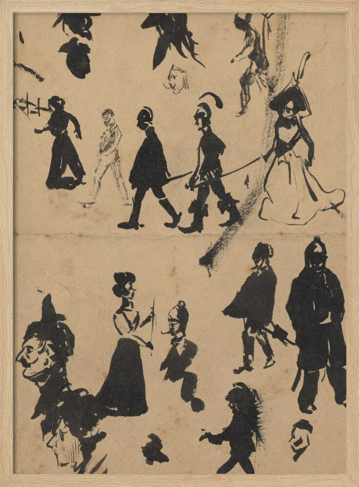 Studieblad Met Mannen En Vrouwen
