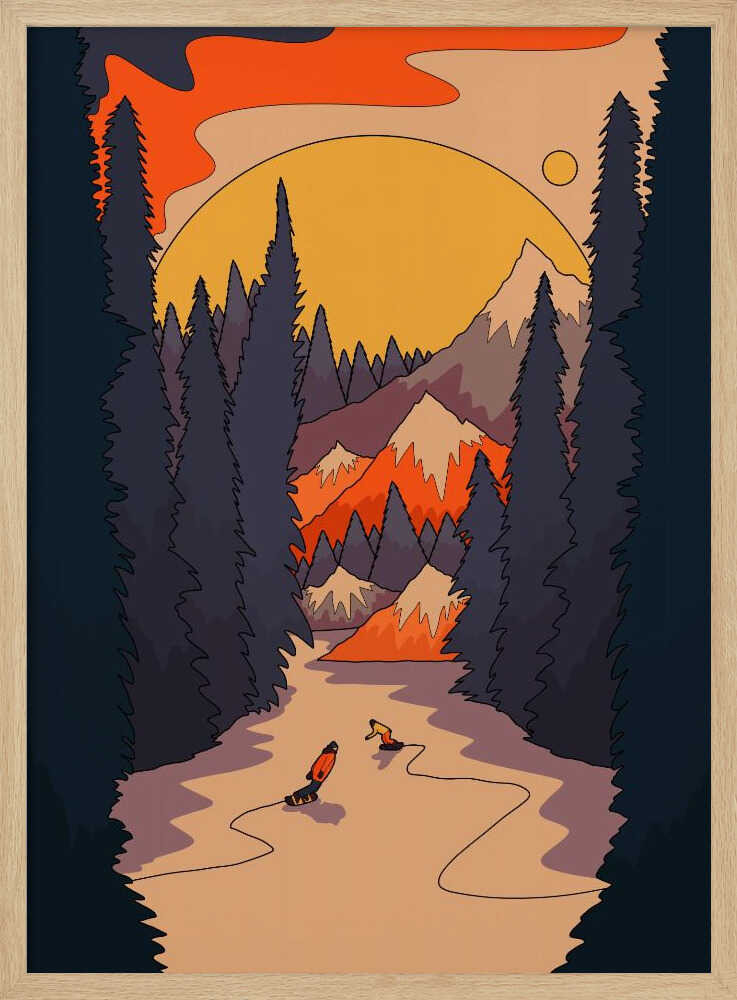 Snowboard holiday