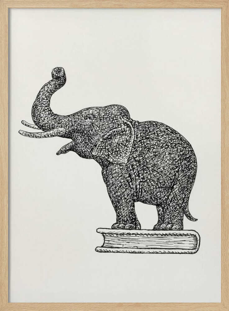Elephant On a Book (1935 1936)