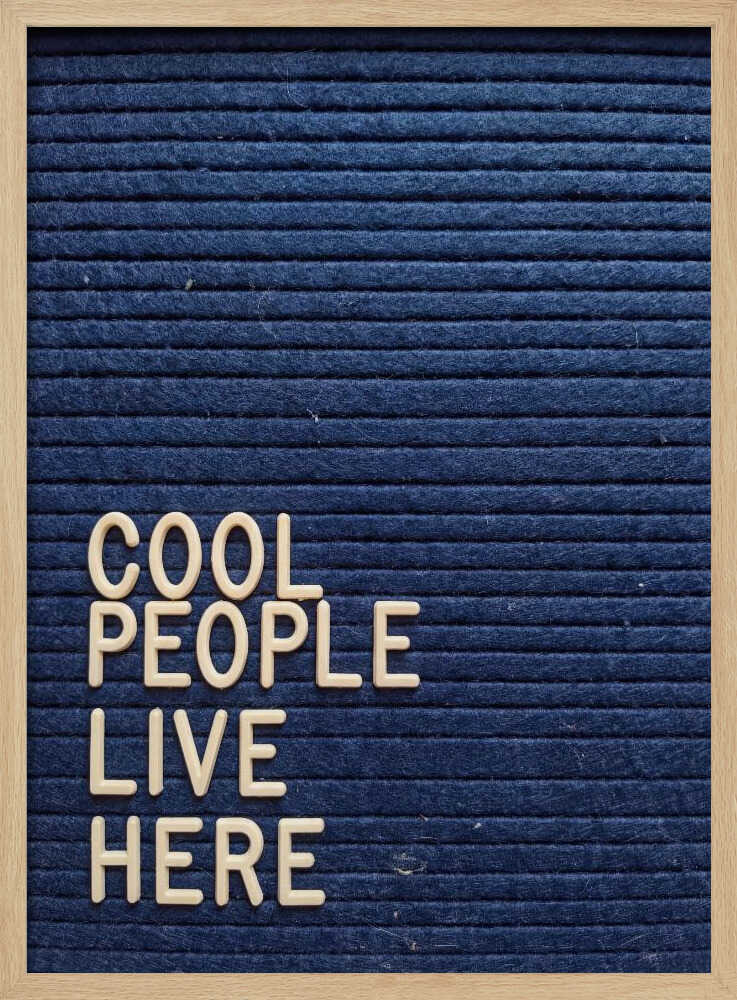 Cool People Live Here